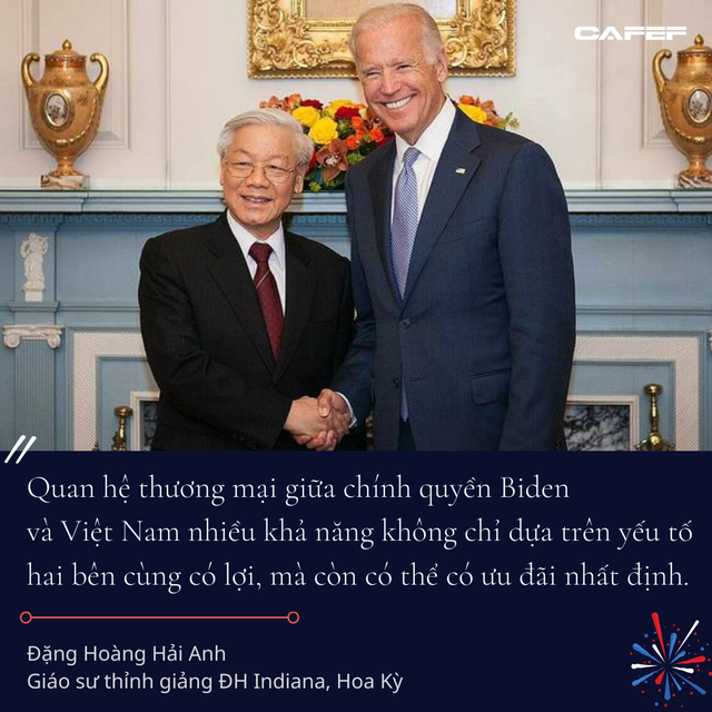 Kinh tế gia người Việt tại Mỹ: Các chính sách của ông Biden có thể sẽ còn thuận lợi cho Việt Nam hơn thời ông Donald Trump - Ảnh 8.