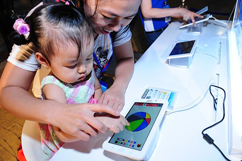 Samsung ra mắt tablet Galaxy Tab 3 V dành cho học sinh VN