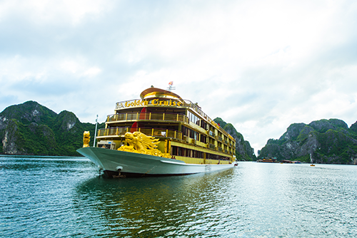 Tàu Rồng Vàng đón đoàn IPU vinh dự lớn cho du lịch Việt Nam