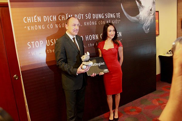 Minh tinh Hollywood Maggie Q cùng dàn sao Việt "tuyên chiến" với nạn buôn bán sừng tê giác