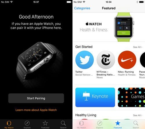 Apple ra mắt kho ứng dụng dành cho Apple Watch
