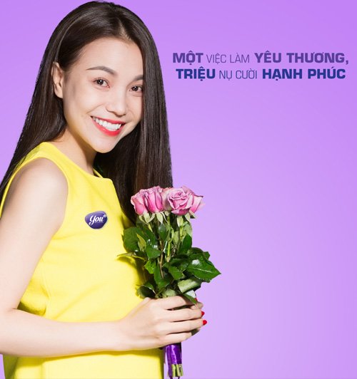 Trà Ngọc Hằng với chiến dịch “Một triệu nụ cười của phụ nữ Việt Nam”