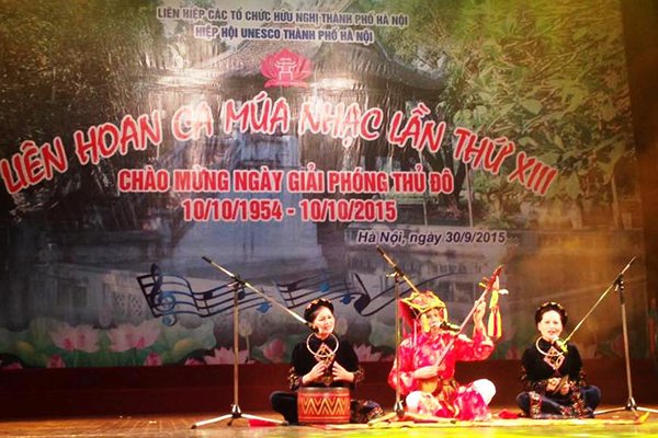Liên hoan ca múa nhạc Hiệp hội UNESCO thành phố Hà Nội lần thứ XIII