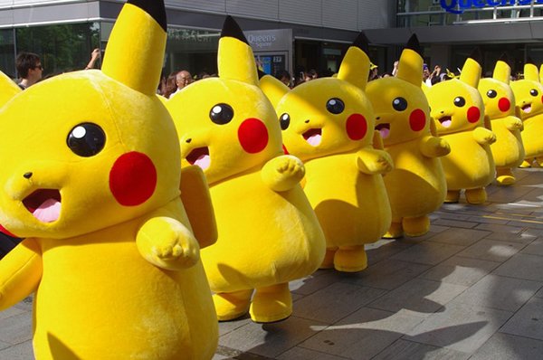 Độc đáo lễ hội Pokemon ở Yokohama Nhật Bản
