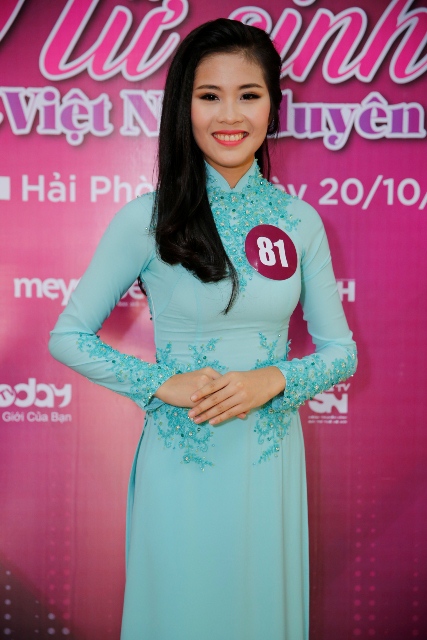 Tưng bừng khai mạc vòng sơ khảo cuộc thi Nữ sinh viên Việt Nam duyên dáng 2015 tại đất Cảng