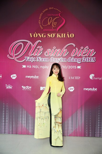 Lộ diện Top 90 thí sinh vào Bán kết “Nữ sinh viên Việt Nam duyên dáng 2015”