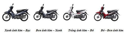 Bộ ba Yamaha Exciter, Jupiter và Sirius 2016 có màu mới tại Việt Nam