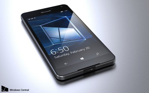 Điện thoại thông minh Lumia 650 giá rẻ lộ diện