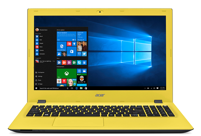 Những dòng laptop thu hút người dùng của Acer