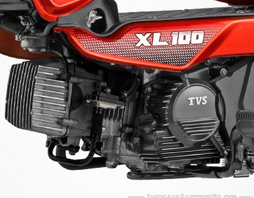 TVS XL 100 - Xe máy 100 phân khối giá chỉ 9,6 triệu Đồng