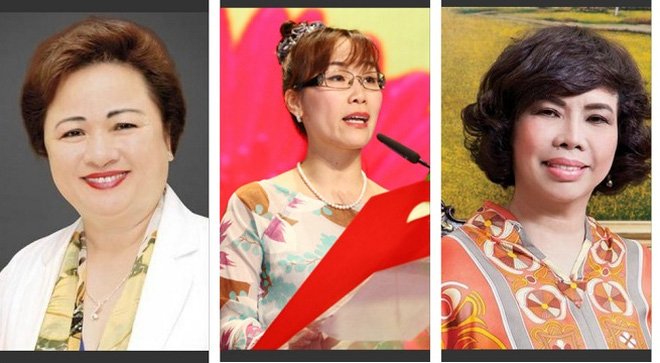 3 nữ tướng ngân hàng lọt danh sách phụ nữ có ảnh hưởng nhất Việt Nam