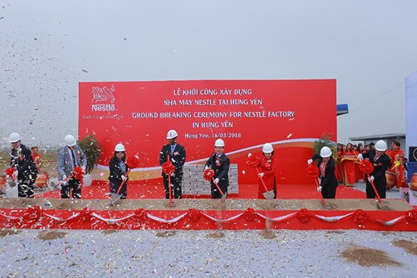 Nestlé đầu tư 70 triệu USD xây nhà máy mới tại Việt Nam
