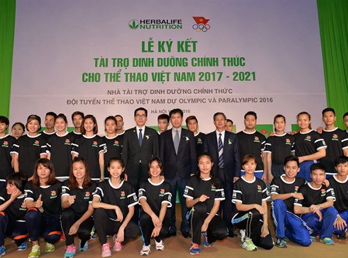 Thể thao Việt Nam được tài trợ dinh dưỡng ở Olympic Rio 2016