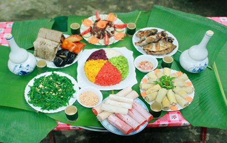 Xôi ngũ sắc - món ăn mang đậm nét văn hoá vùng cao Hà Giang