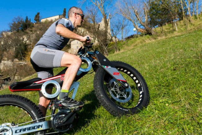 Moto Parilla Carbon: Xe đạp điện thể thao chinh phục rẻo cao