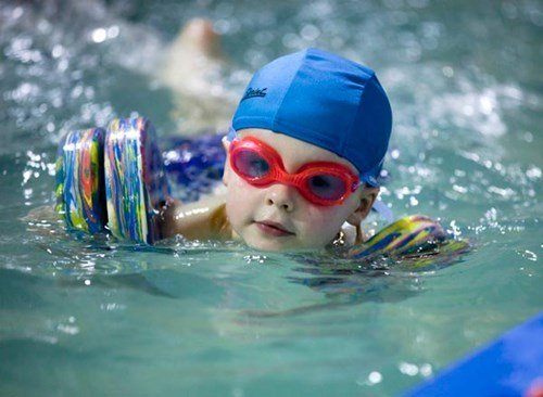 Nguyên tắc cho con khi học bơi an toàn