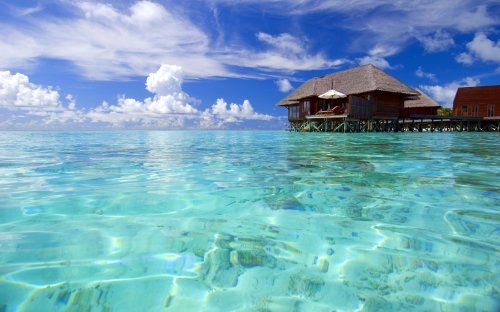 "Phát sốt" với cảnh đẹp ở Maldives