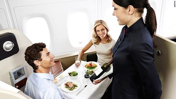 "Mục sở thị" những suất ăn trên máy bay ngon nhất thế giới