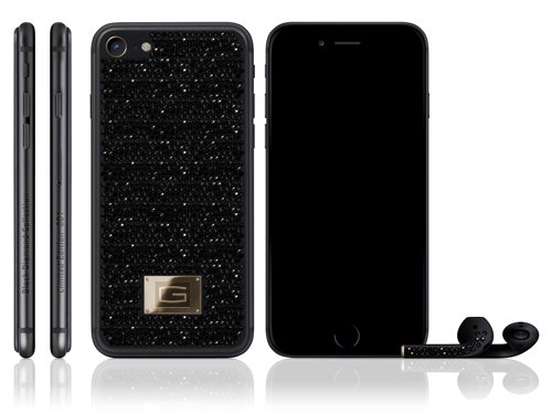 iPhone 7 đính 1.450 viên kim cương đen giá siêu "khủng"