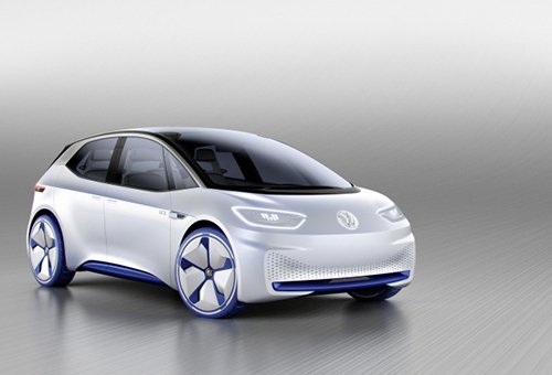 Chi tiết ngoại hình mẫu xe điện Volkswagen I.D. Concept mới