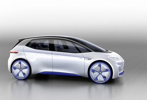 Chi tiết ngoại hình mẫu xe điện Volkswagen I.D. Concept mới