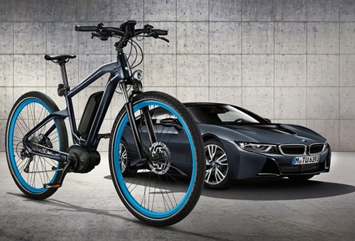 Mẫu xe đạp Cruise e-Bike đặc biệt - "song sinh" với BMW i8 2016