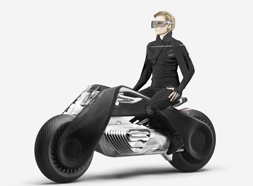 “Choáng” với BMW Motorrad Vision Next 100 tự điều khiển