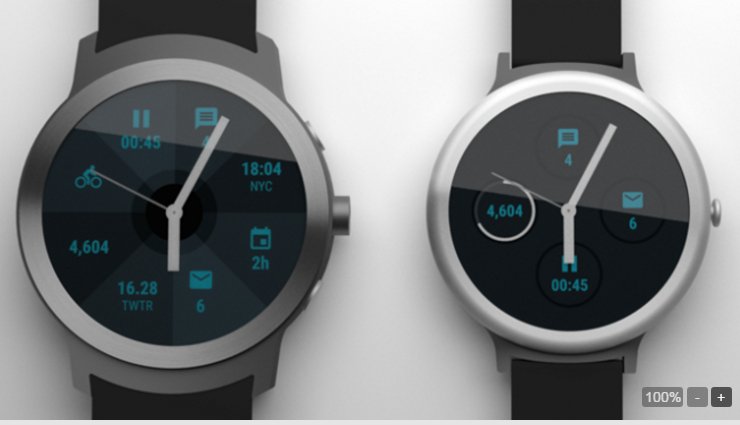 Google sẽ phát hành 2 smartwatch vào đầu năm 2017