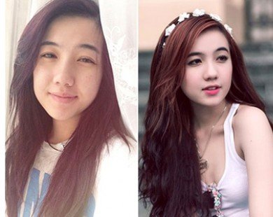 Hot girl Việt trước và sau ’tút tát’