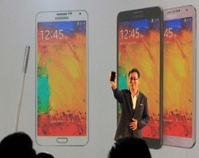 Samsung trình làng Galaxy Note III và Galaxy Gear tại VN