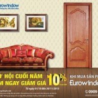 Eurowindow tưng bừng khuyến mại