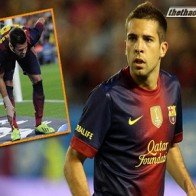 Barca mất Jordi Alba 6 tuần vì chấn thương