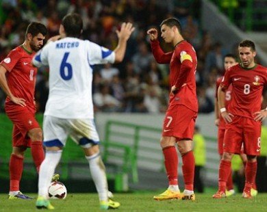 Bồ Đào Nha cạn hy vọng đoạt vé vào thẳng World Cup 2014