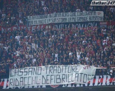 AC Milan may mắn thoát án phạt “treo” sân