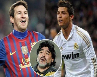 Maradona ca ngợi Messi, 