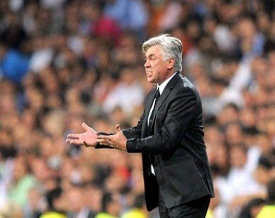 Real Madrid: Ancelotti dưới “họng súng” của Perez