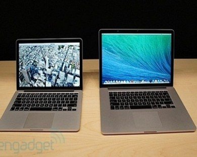 Ảnh thực tế bộ đôi MacBook Pro 2013 mới ’ra lò’