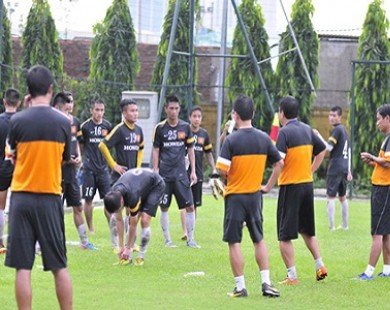 U23 Việt Nam tập chay trong nước chuẩn bị cho SEA Games 27