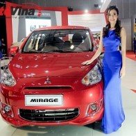 Mitsubishi Mirage giá từ 440 triệu