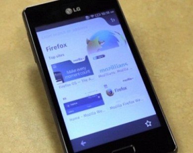 Bất ngờ xuất hiện smartphone LG chạy Firefox OS