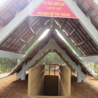 Mở cửa địa đạo Gò Thì Thùng đón khách du lịch