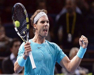 Thắng dễ Richard Gasquet, Nadal vào bán kết Paris Masters