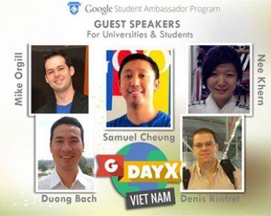 Lần đầu tiên Google tổ chức sự kiện GDayX tại Việt Nam