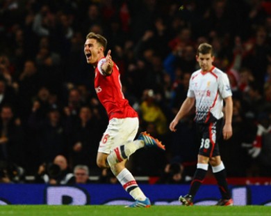 Ramsey và Cazorla đã chứng minh tham vọng của Arsenal