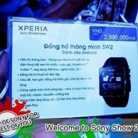 Smartwatch Sony sẽ có giá 5,49 triệu đồng