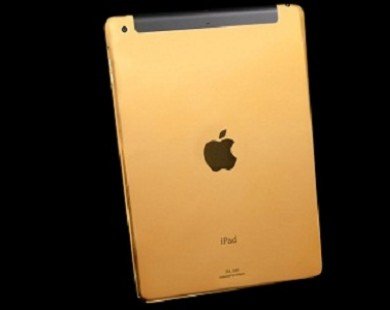 Ấn tượng với hình ảnh những chiếc iPad Air được mạ vàng