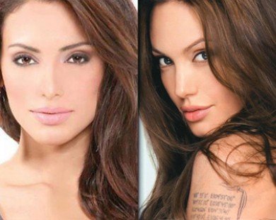 Hoa hậu Hoàn vũ Puerto Rico giống Angelina Jolie đến bất ngờ