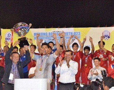Đội U23 Thái Lan giành ngôi vô địch BIDC Cup 2013