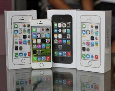 Hé lộ giá iPhone 5S chính hãng của các nhà mạng Việt Nam