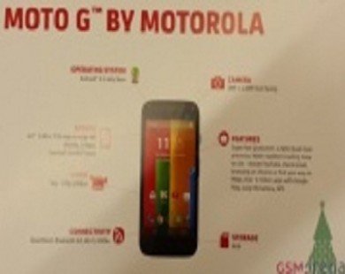 Amazon Anh bán Moto G giá 5,4 triệu đồng
